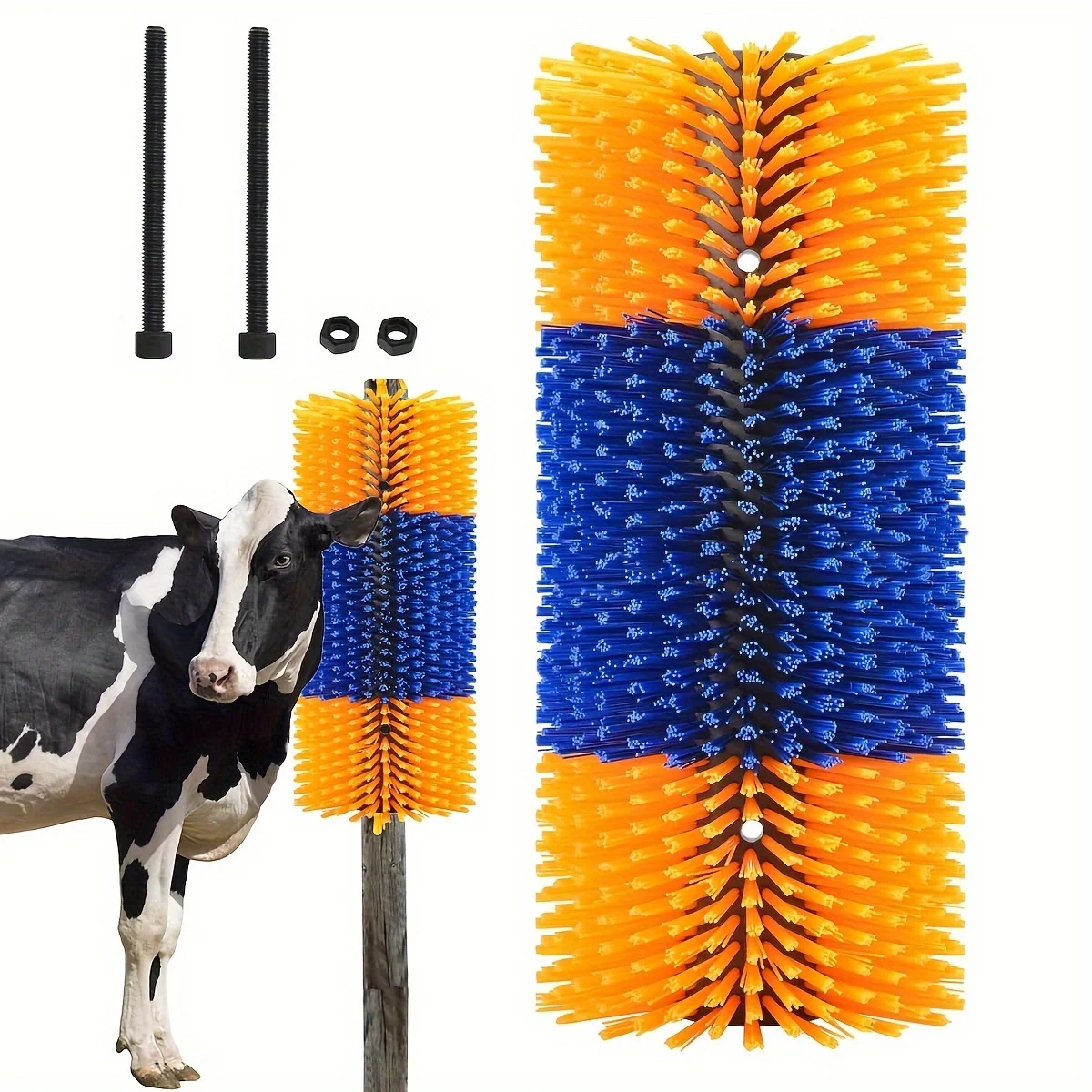 1PC, Livestock Scratching Brush, Horse Curry Comb and Full Body Massage Brush Set, Relieving Back Itching of Livestock