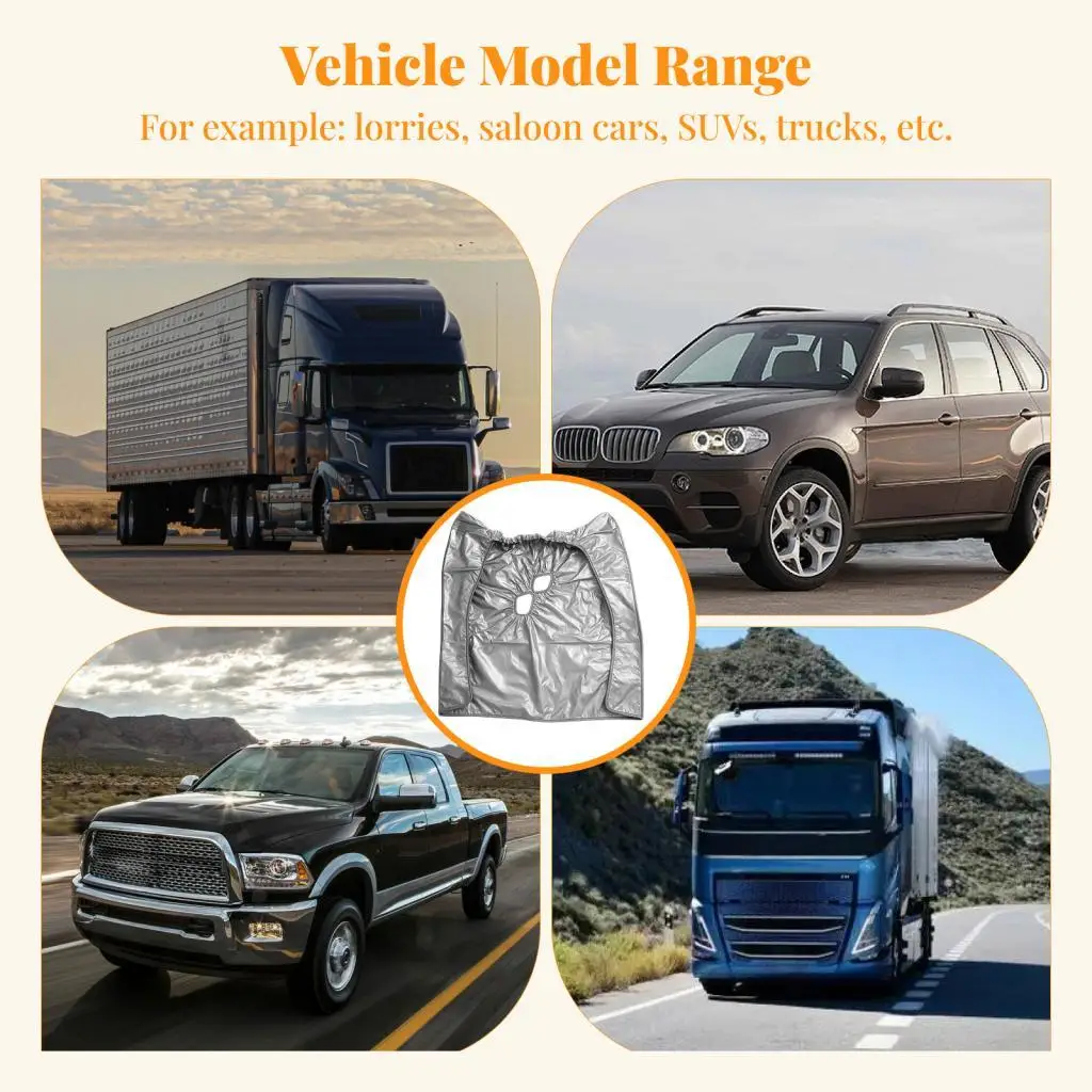 

Car Air Conditioning Exhaust Pipe Window Cover Silver Cloth Panel Thermal Insulation Shading for All Vehicles