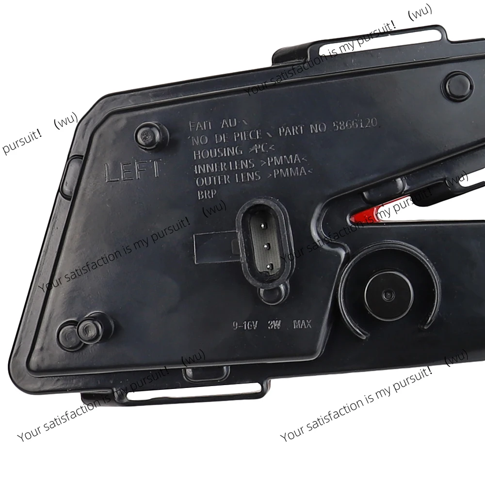 مصباح ليد خلفي لـ Can-Am Maverick X3 XDS XRS 2017 2018 ATV UTV مصباح مكبح الضوء الخلفي الخلفي #5