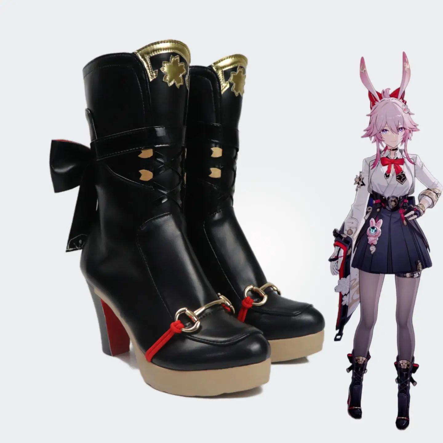 honkai-star-rail-evanescia-cosplay-shoes-high-heels-boots-for-performance
