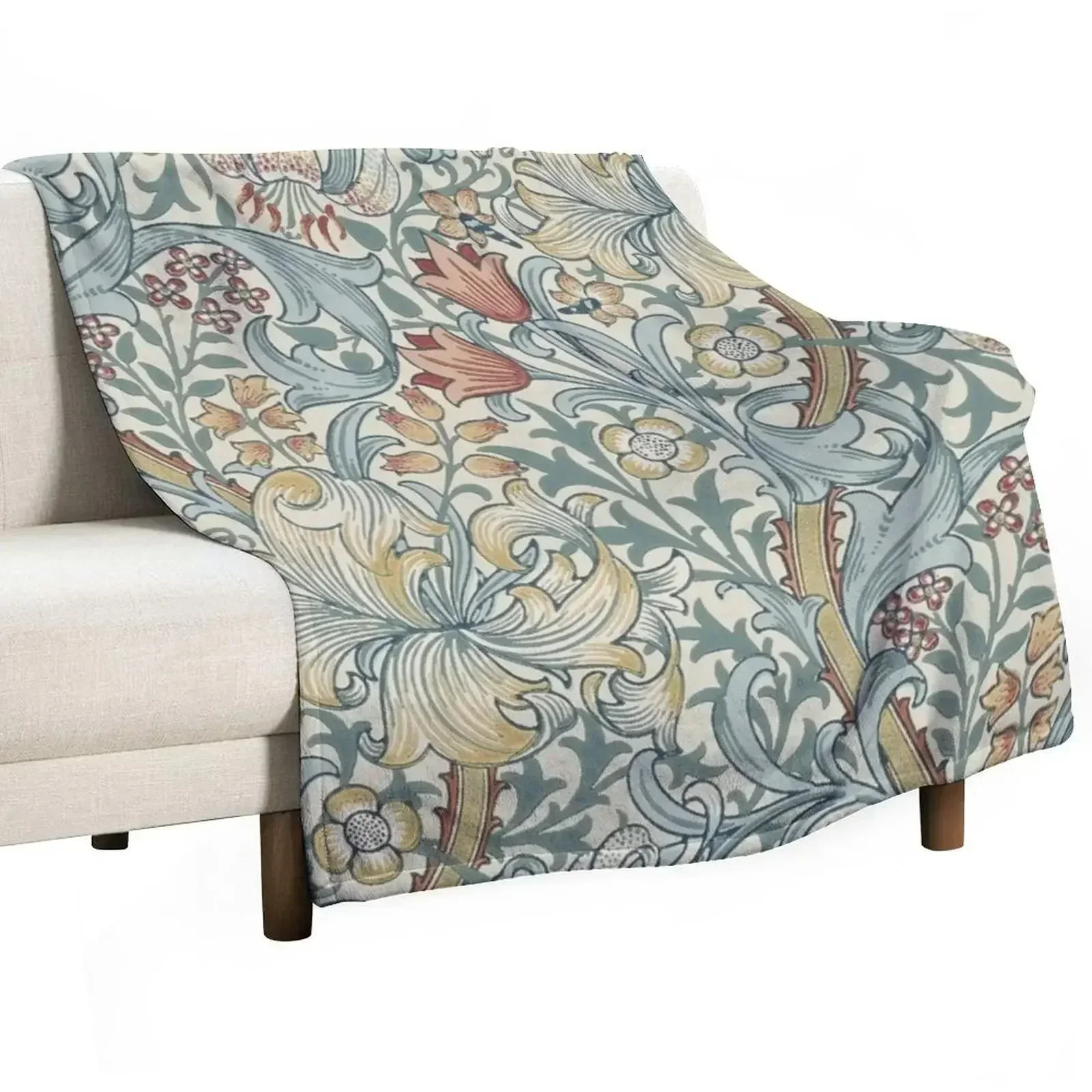 William Morris art Throw Blanket Softest Bed Soft Beds blankets and throws Blankets