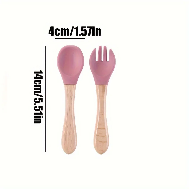 أدوات مائدة للأطفال، ملعقة ناعمة تكميلية، ملعقة أطفال من السيليكون الناعم، ملعقة صغيرة لمياه التغذية #3
