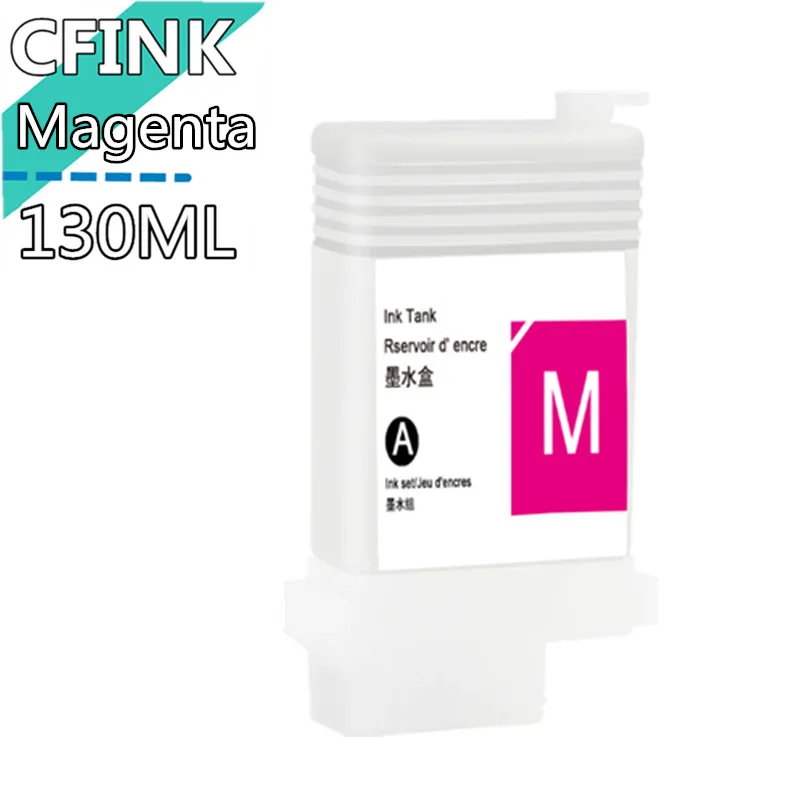 Imagem -04 - Cartucho de Tinta com Chip para Impressora Canon Pfi102 104 Pfi Pfi102 130ml Ipf 650 655 750 755 760 765