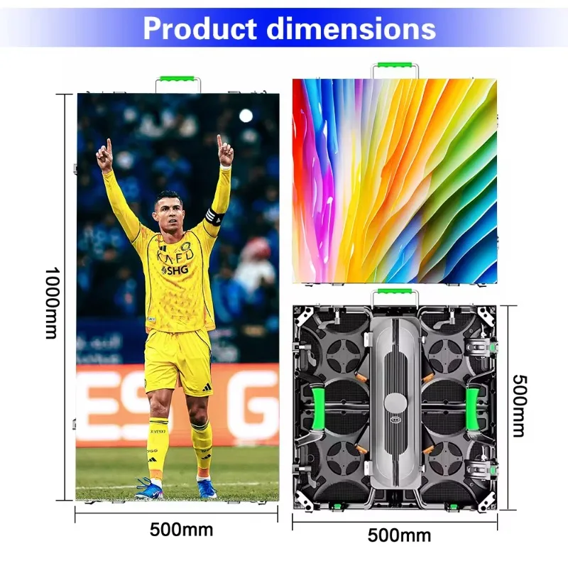 LED Display Screen 4x3m LED Wall Panel Stage Rental P3.91/P4.81/P2.976 HDR 1000 3-Year Warranty Church Meeting Room Video Wall