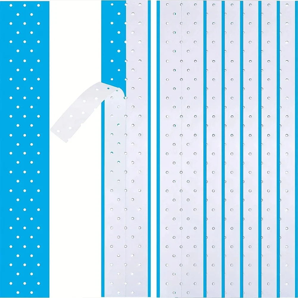 5/10/20 pc Double-Sided Wig Tape Strips with Breathable Holes - Long, Strong Hold Hair Extension Adhesive