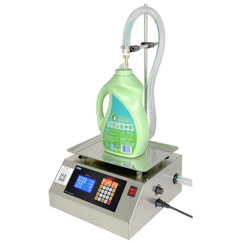 Liquid filling machine Viscous laundry detergent Edible oil Baijiu honey Automatic large flow dispensing machine