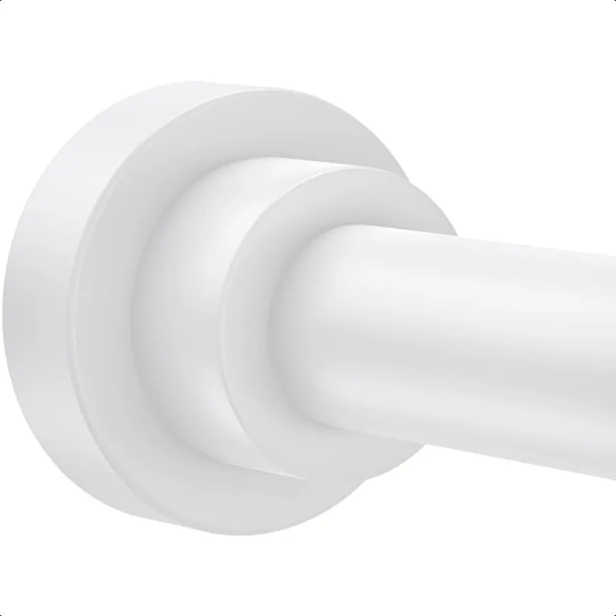 

Shower Curtain Rod 3180 in Adjustable Curtain Rod No Drilling Tension Shower Rod Stainl Steel for Bathroom Room Divider White