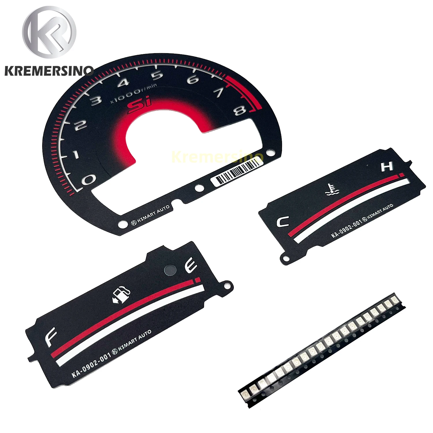 Dashboard Instrument Retrofit for Honda CIVIC SI Instrument face-plate Polyester Film Face-plate FA5 FG2 FA1 FD1 FD2