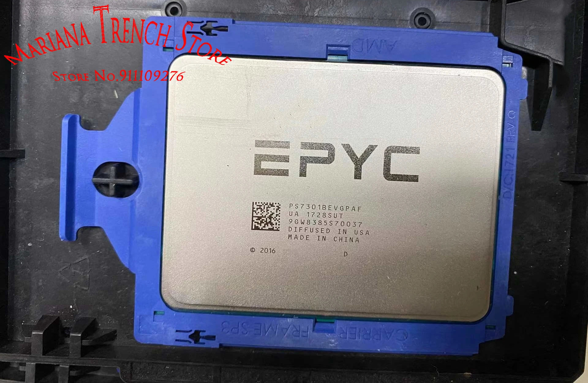 

Processor for EPYC 7301 16 Cores 32 Threads Base Clock 2.2GHz Max.Boost Up to 2.7GHz L3 Cache 64MB TDP 155/170W