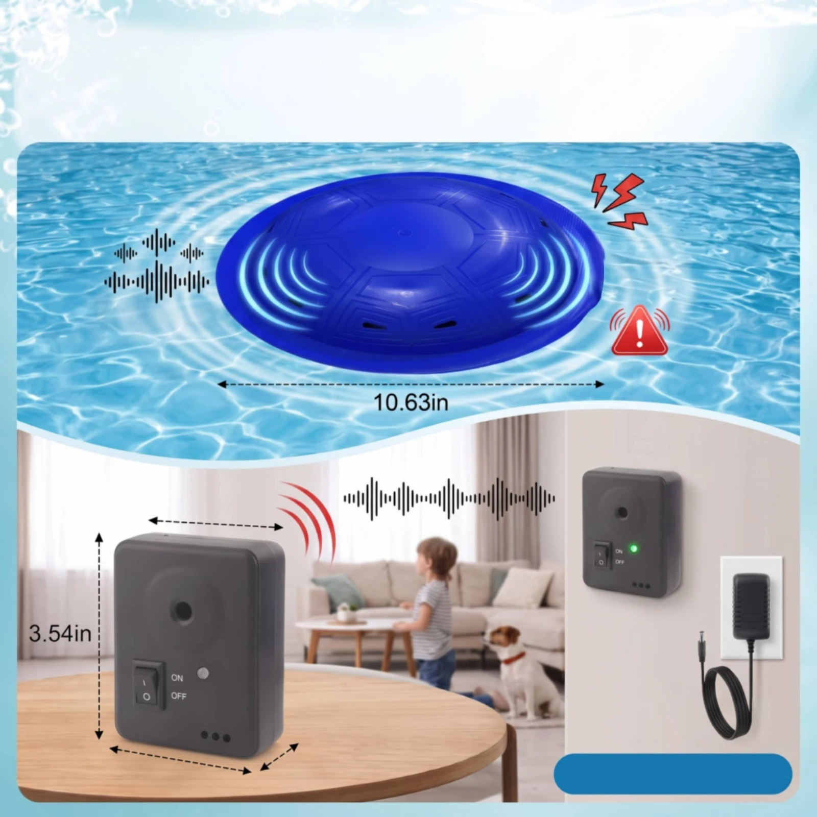 Zwembadveiligheidsalarm met bi - Pool Alarm Float recensie en prijs