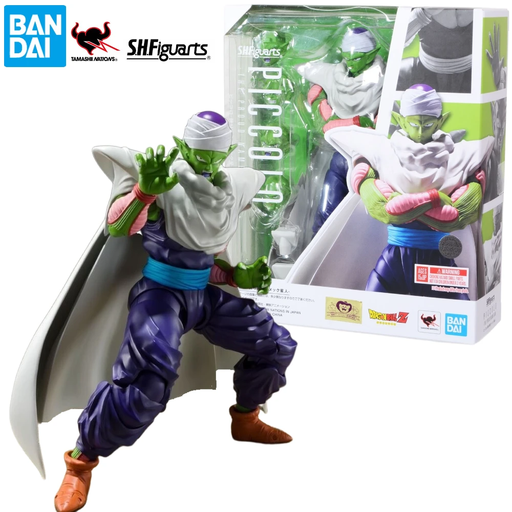 

In Stock BANDAI S.H. Figuarts Dragon Ball Z Shf Piccolo The Proud Namekian Action Figure Collectible Toy Gift