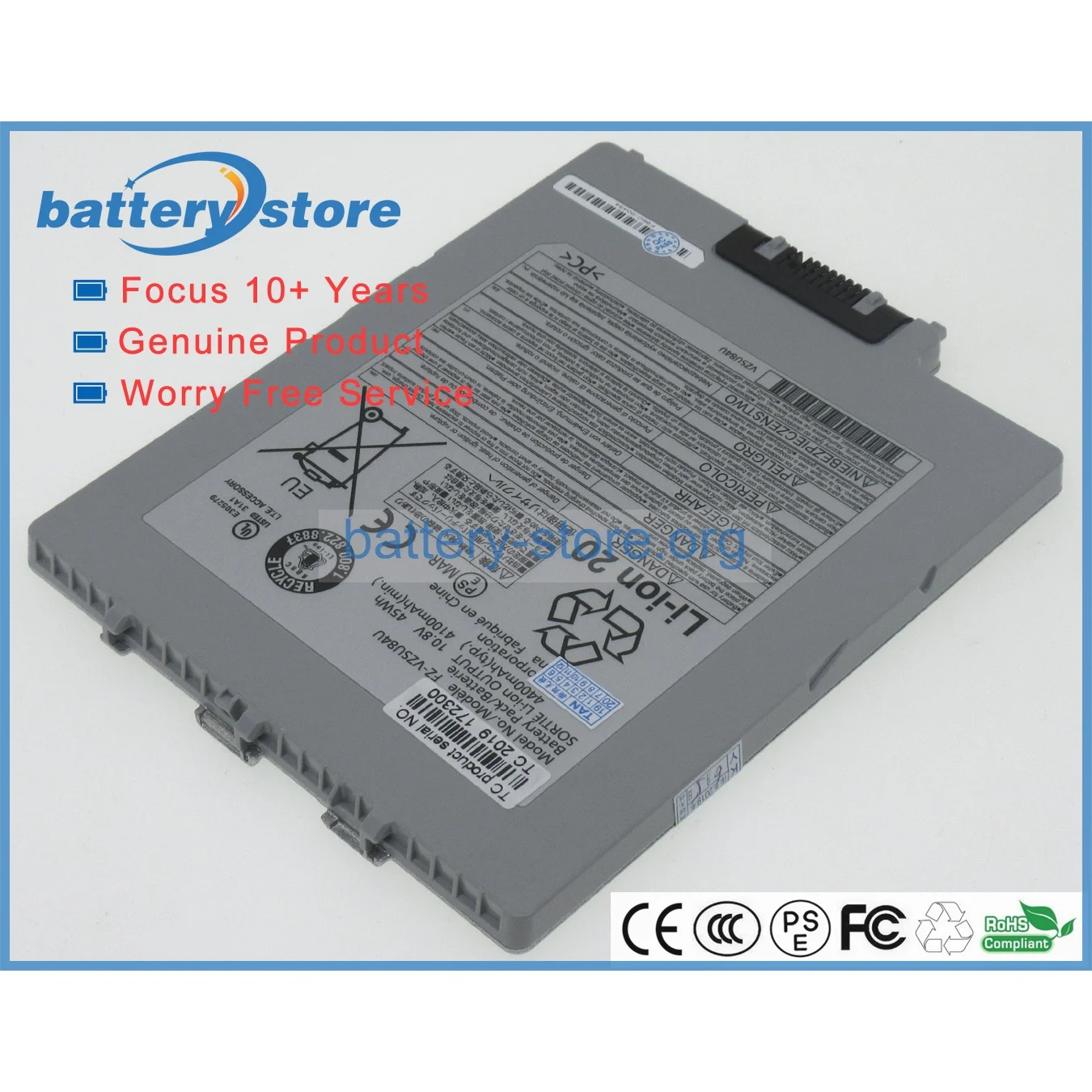 Genuine Original Laptop Batteries for FZ-VZSU84R,FZ-VZSU84U,FZ-VZSU84A2U,FZ-VZSU84A2R,FZ-VZSU84AR,FZ-VZSU84AK,10.8V,6 Cell