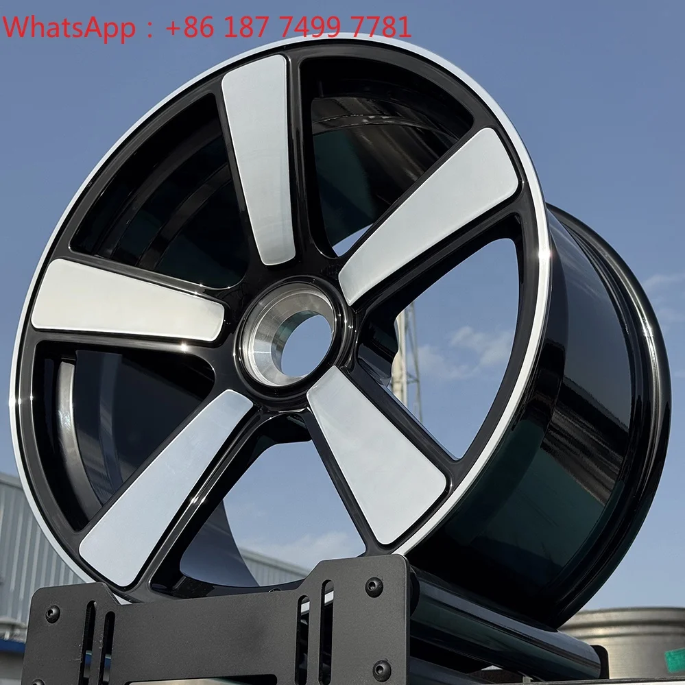 Rines Monobloque Forjados de 19 20 21 22 Pulgadas, Rines de Carreras 6061, Rines de Aleación con Bloqueo Central Personalizados para Porsche