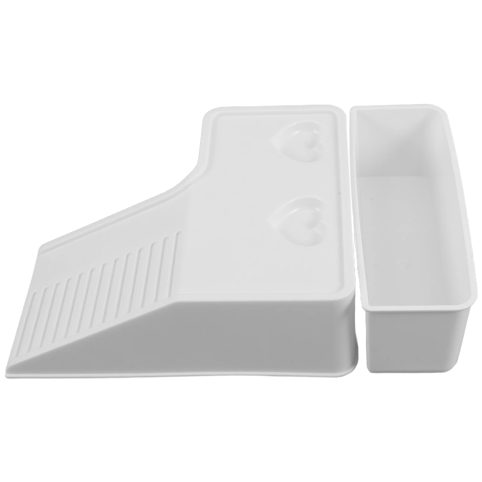 

Turtle Hideout House White Plastic Suction Cup Basking Platform Aquarium Equipment Turtle Tank Accessories Lightweight Clean