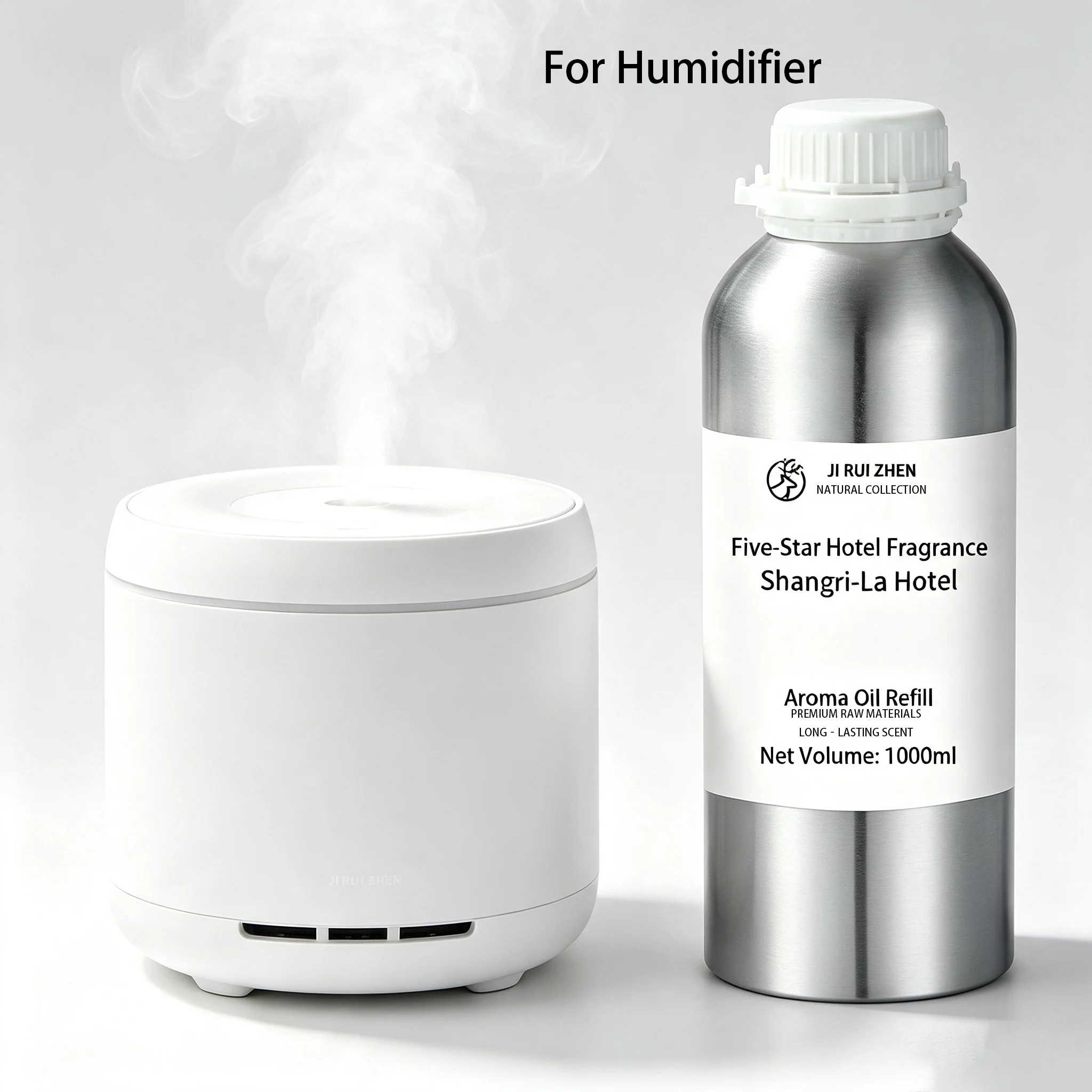 1L Hotel Fragrance Aroma Oil Refill Water‑Soluble & Oil‑Based Fragrance Oil for Humidifier, Reed Diffuser, Scent Diffuser