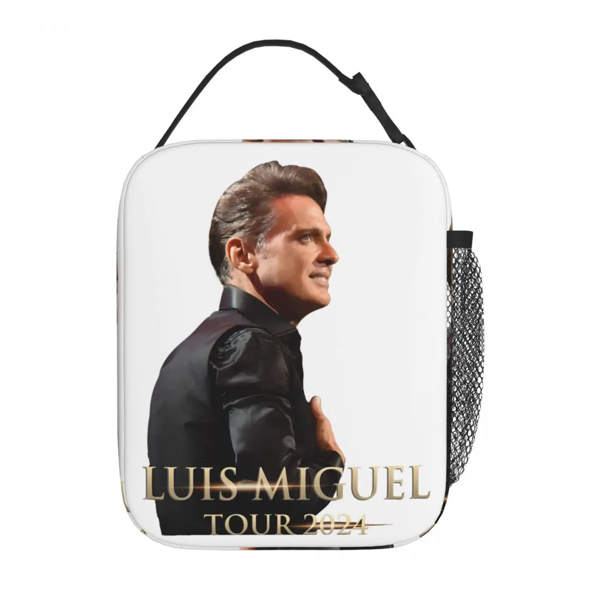 Luis Miguel Tour 2024 Merch Insulated Lunch Tote Bag For Picnic Food Box Portable Cooler Thermal Bento Box