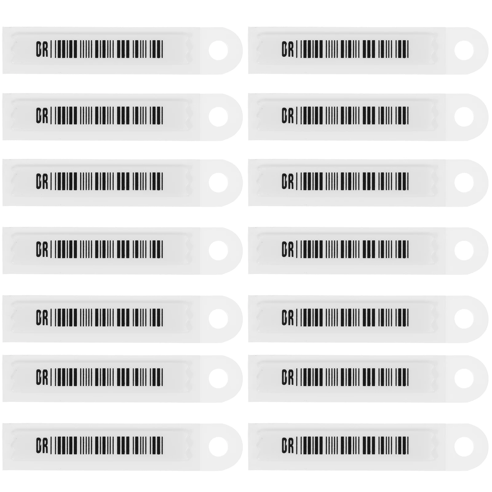 

100pcs Acoustomagnetic Anti-Theft Labels For Cosmetics Supermarket Goods Security Tags Commodity Labels Strong Adhesive