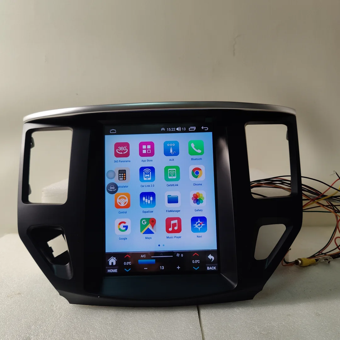 Reproductor Multimedia DVD Android 14 para Nissan Pathfinder 2012 2013 2014 2015-2017, Carplay, GPS, Navegación, Pantalla Táctil, Radio para Auto