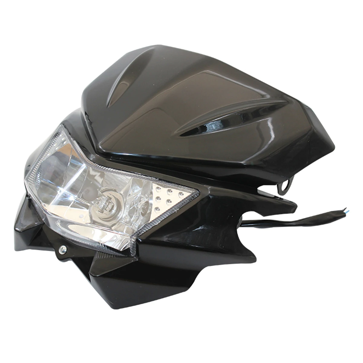 Motorcycle Motocross Headlight Plate for Kawasaki Klx250 KLX 150 450 Universal Headlamp Dirt Bike Headlights Accessories Enduro