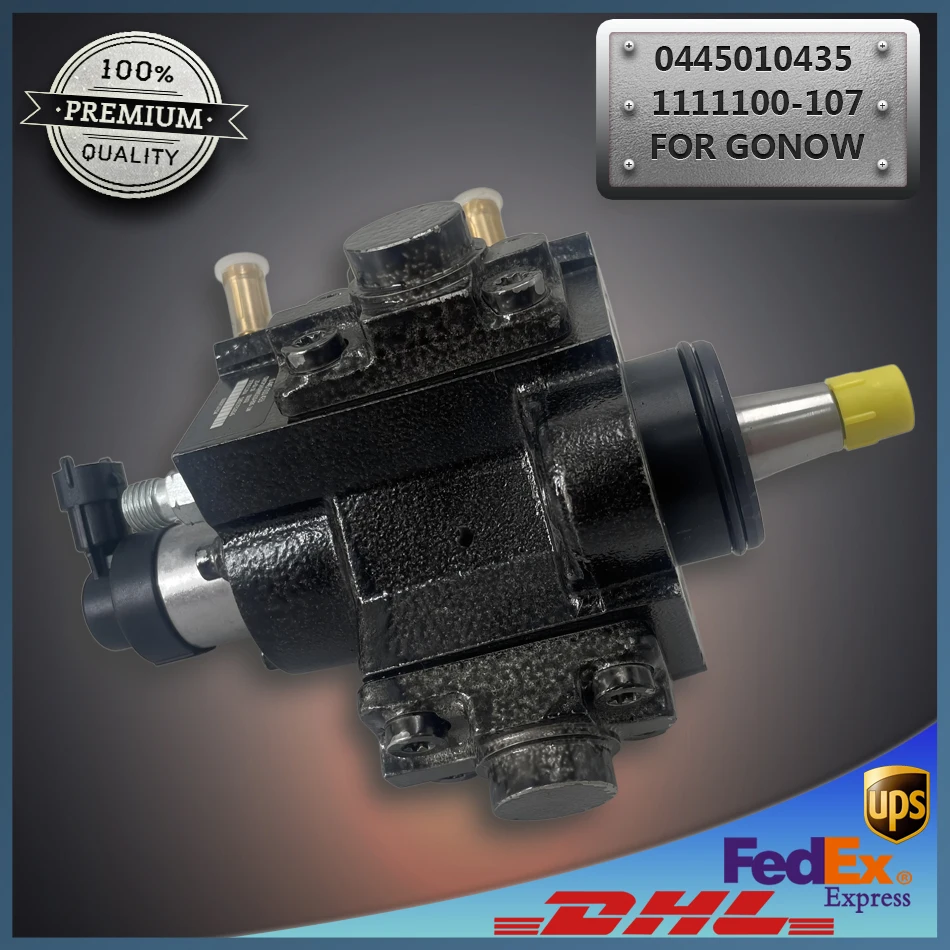 High-Quality Diesel Common Rail Fuel Pump 0445010435 1111100-107 Suitable for GONOW
