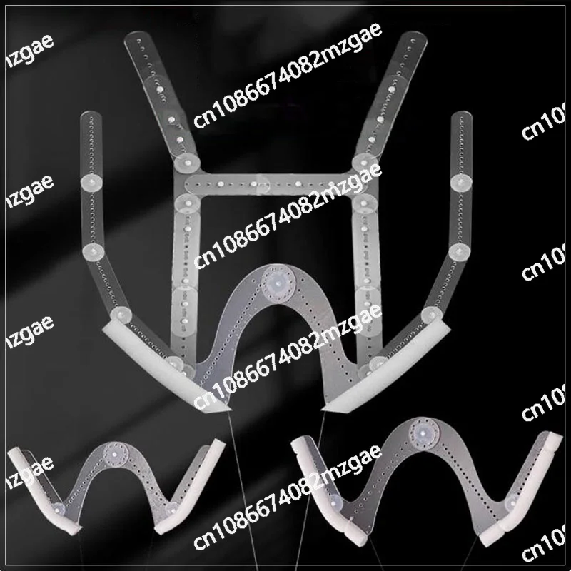 Invisible Transparent Adjustable Support Hanger for Clothing Photography Invisible Hanger for Men/Women/Children