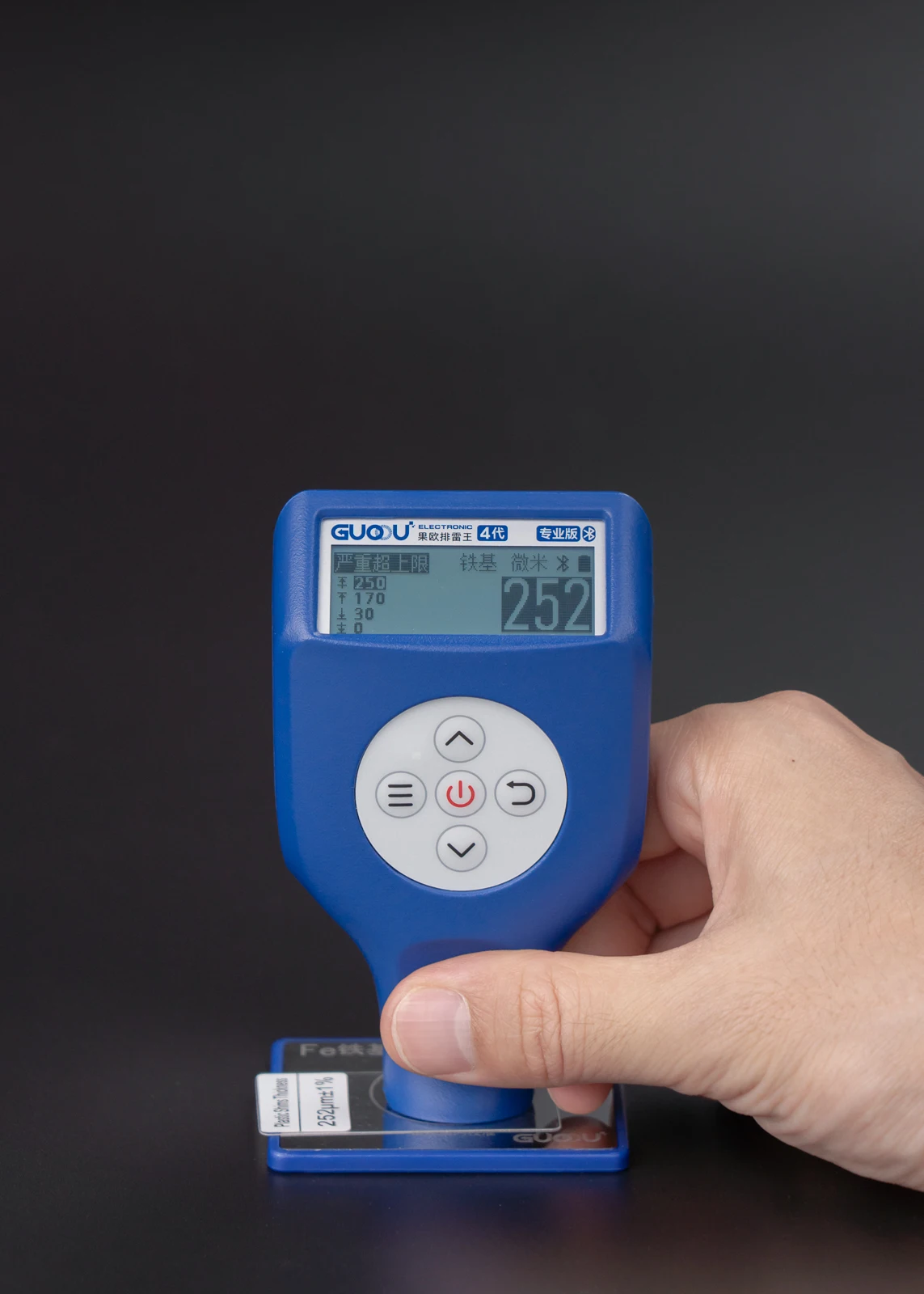 Autolack Zink Dicke Messung Beschichtung Test Meter