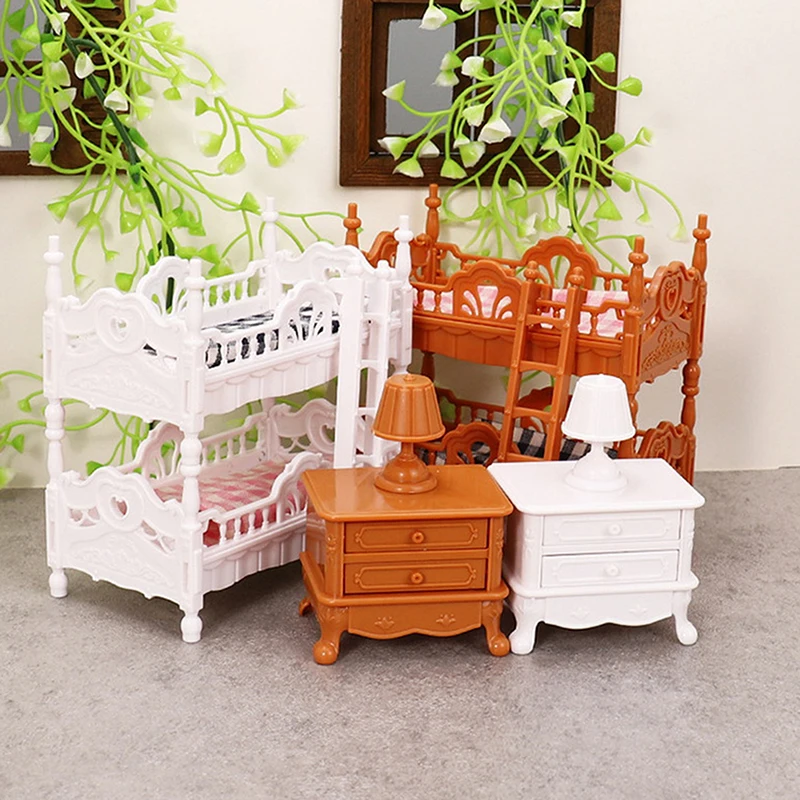 1Pcs Simulation Furniture Bedroom Scene Miniature Model Ornament Home Furniture For Doll House Bedroom Accessories