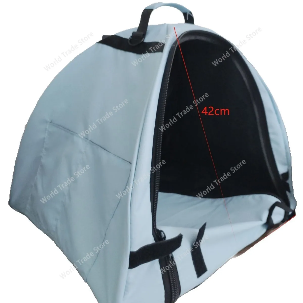 

Outdoor sunshade computer small tent, portable shoulder strap, notebook storage bag, foldable, waterproof, and can print logos