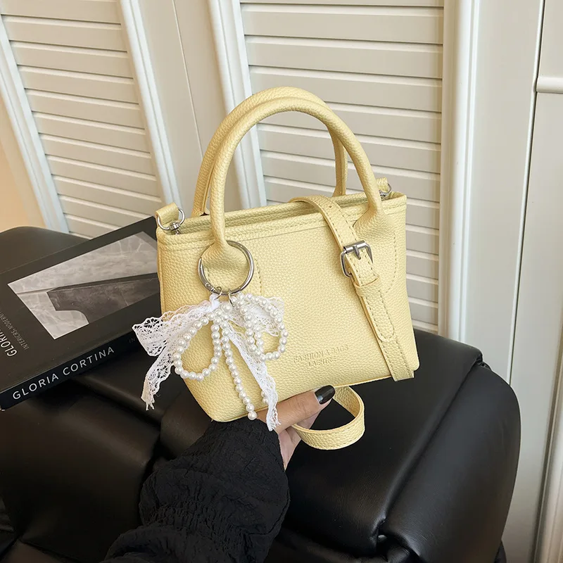 

Simple Square Shoulder Bags for Women Solid Color Versatile Ladies Crossbody Bag Purse Casual Female Handbags Tote Phone Pocket