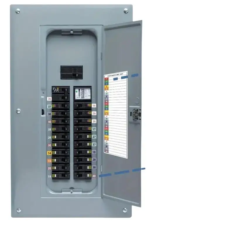 Sticker Set With Circuit Breaker Labels - Handwritten Stickers For Electrical Panels, Boxes, And Shielding Covers