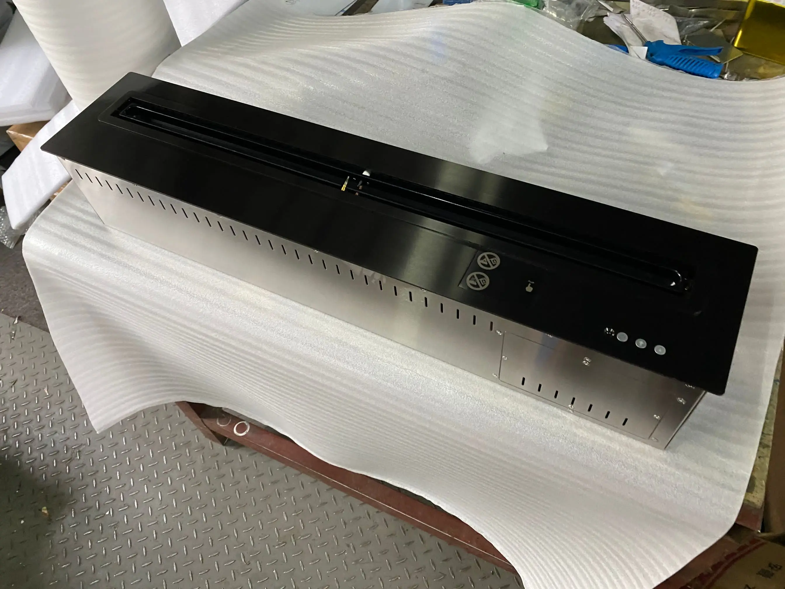 Inno-Fire 18 بوصة Bio Ethanol Fireplace مدفأة كهربائية ذكية