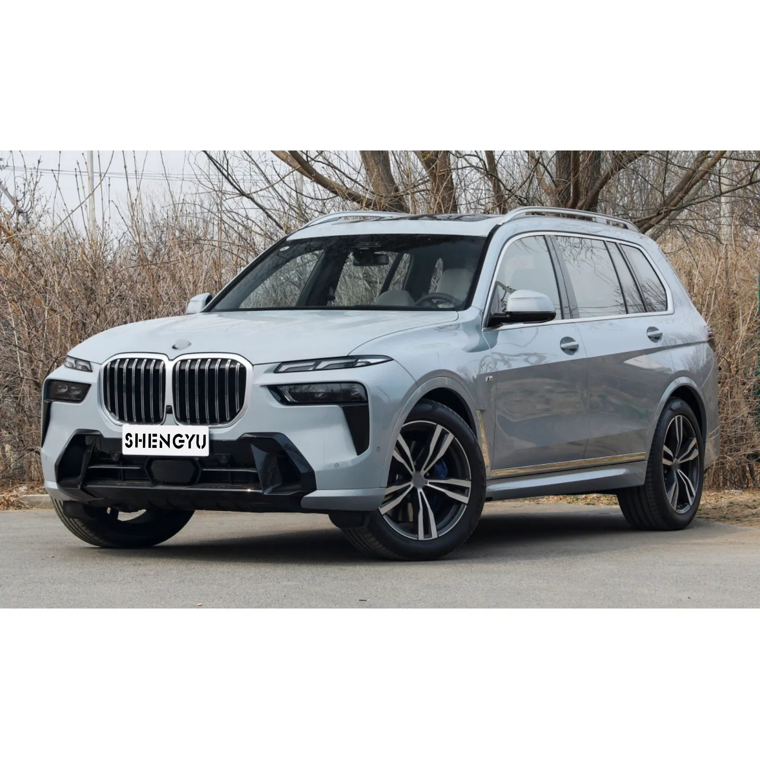 Auto body systems for BMW X7 G07 19-22 to 2023+ sport model include front rear bumper assembly with grille headlights taillamps