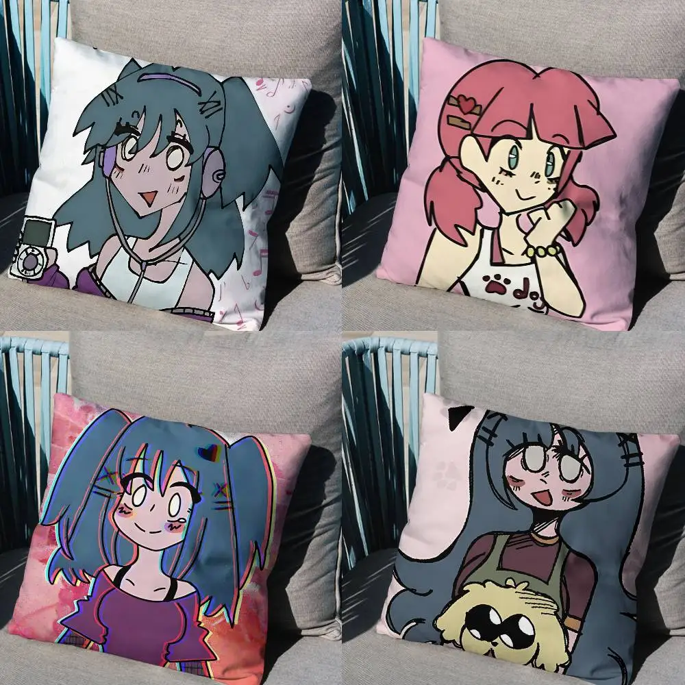 

Maisie Lacey Tomboy Jay Games Pillow Case Sofa Living Room Bedroom Headboard Backrest Cushion Square Cushion Nap Time