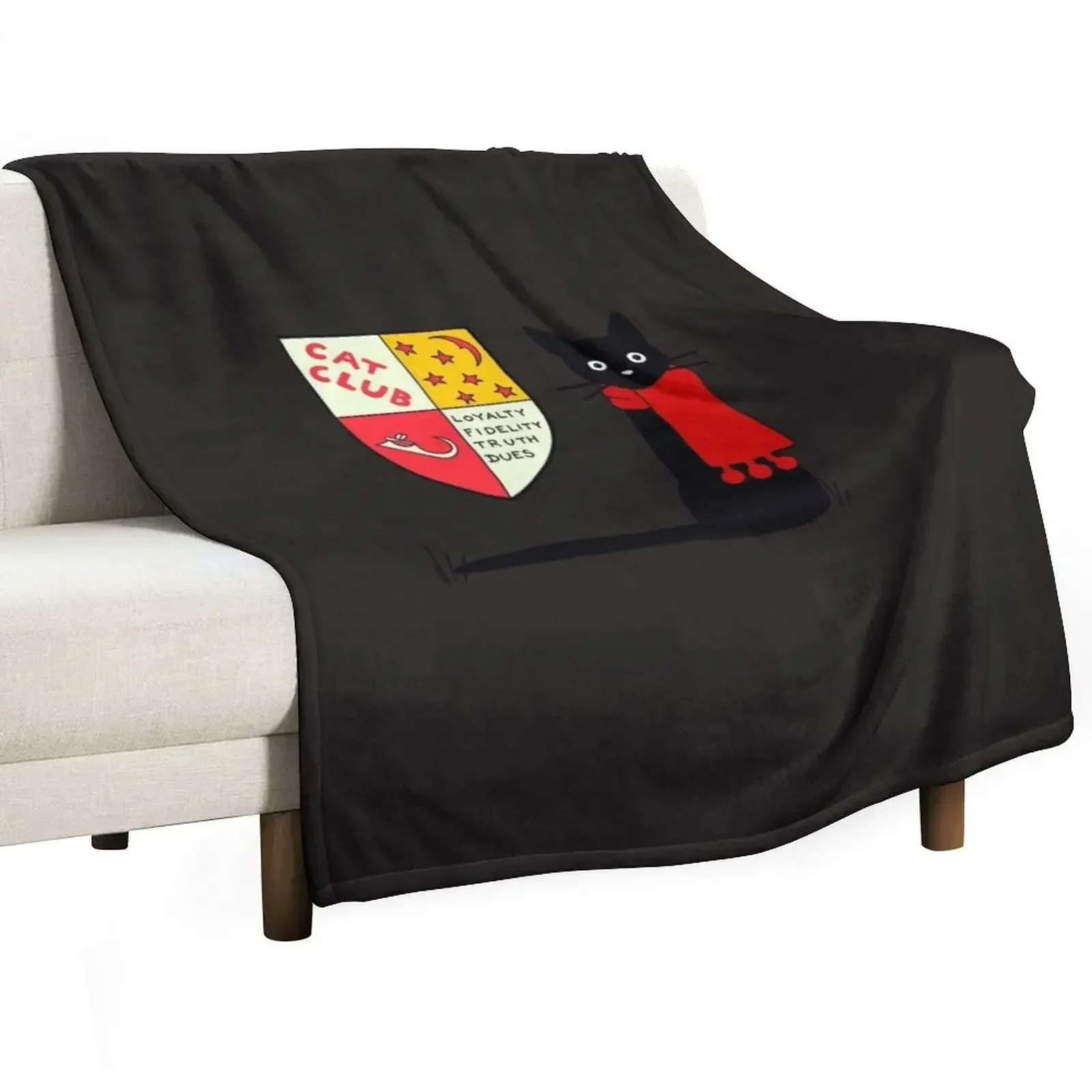 Jenny And The Cat Club Sticker Throw Blanket Multi-Purpose Thins Sofas Blankets