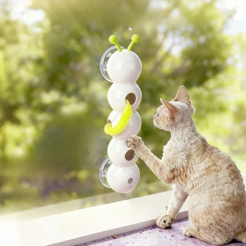 Caterpillar, intelligenter Induktionskatze, elektrischer Katzenspielzeug, Selbstbeschäftiger, Langeweile-Bekämpfer, Kätzchen trainiert körperliche Kraft