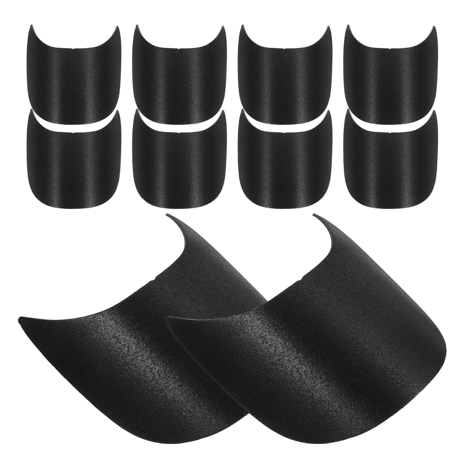 

10Pcs Hat Brim Insert Plastic Accessories for Baseball Golf Caps Curved Visor Replacement Cap Shaper Hat Brim Shaper