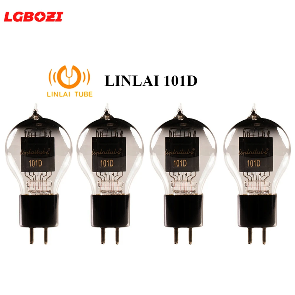 

LINLAI 101D Vacuum Tube HIFI Audio Valve Replaces WE101D E101D ZX-101D Electronic Tube Amplifier Kit DIY Precision Matched Quad