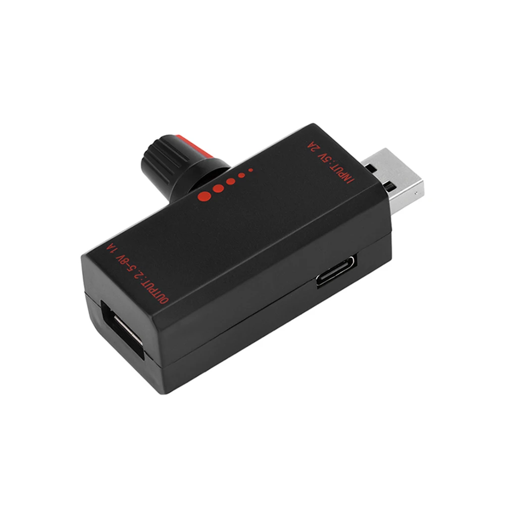 5W Stepless Speed Fan Speed Controller Pumps/radiators/fans/motor Speed Controller 5V2A USB/Type-c Input