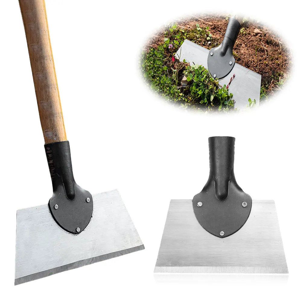 Multifunctional Garden Cleaning Shovel Head Outdoor Weed Removal Shovel Steel Flat Shovel Ice Shovel Planting Weeding Farm Tools