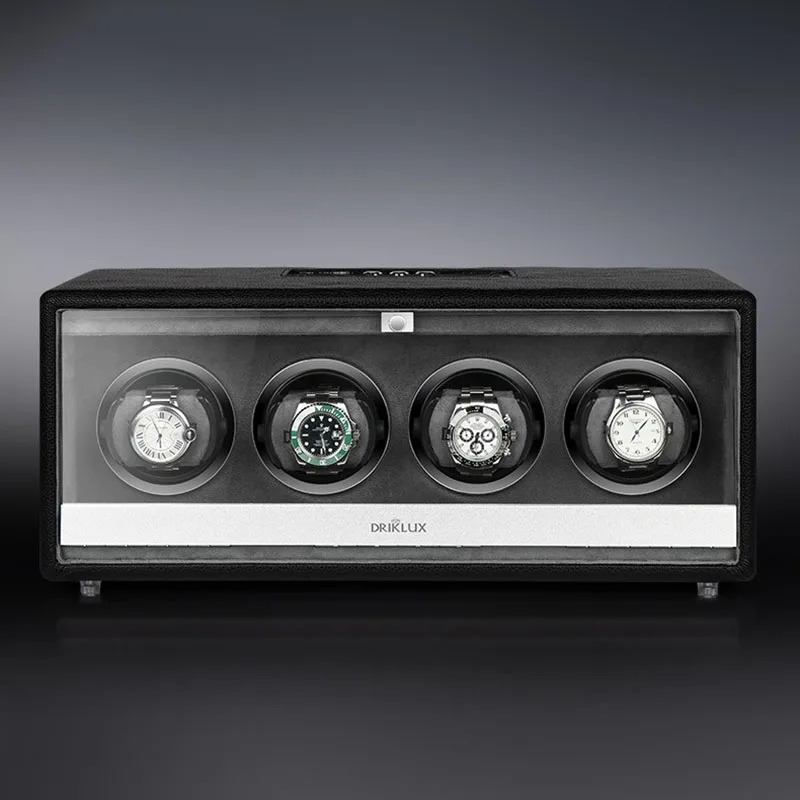 

Automatic Watch Winders Mechanical Watches Winding Machine Microfiber Leather Winding Device Watch Box Desktop Watches Winders