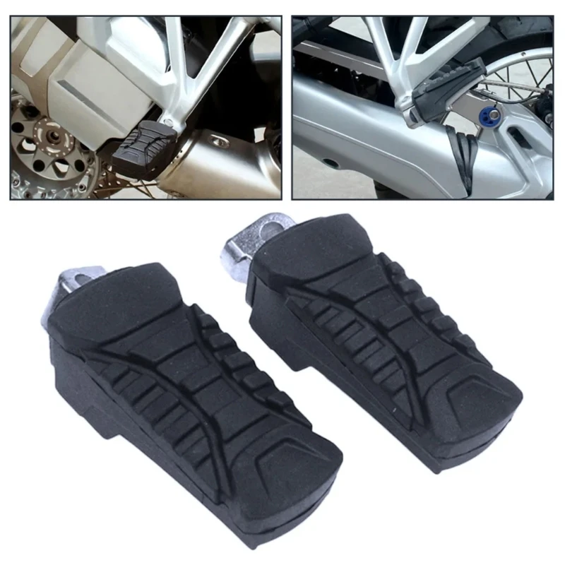 Motorcycle Passenger Footrests Pedal with Oxidation Resistance Fit for R1200GS R1250GS S1000XR Adventure Bike Long Rides