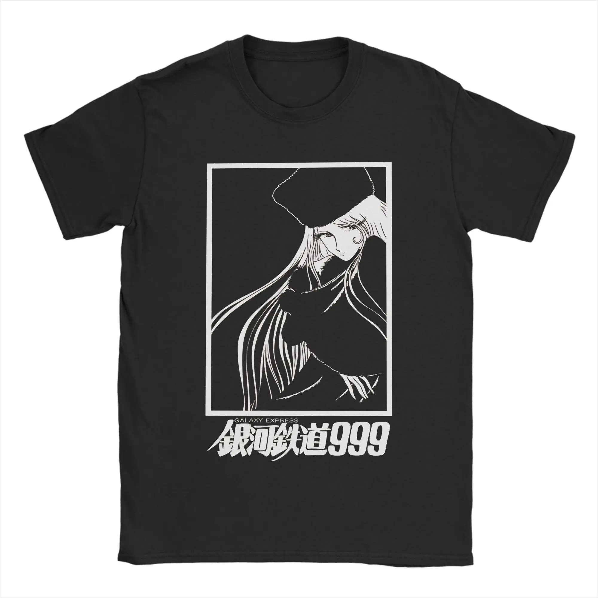 Men's GALAXY EXPRESS 999 T Shirt  Cotton Clothes Funny Short Sleeve Crew Neck Tees 4XL 5XL T-Shirt