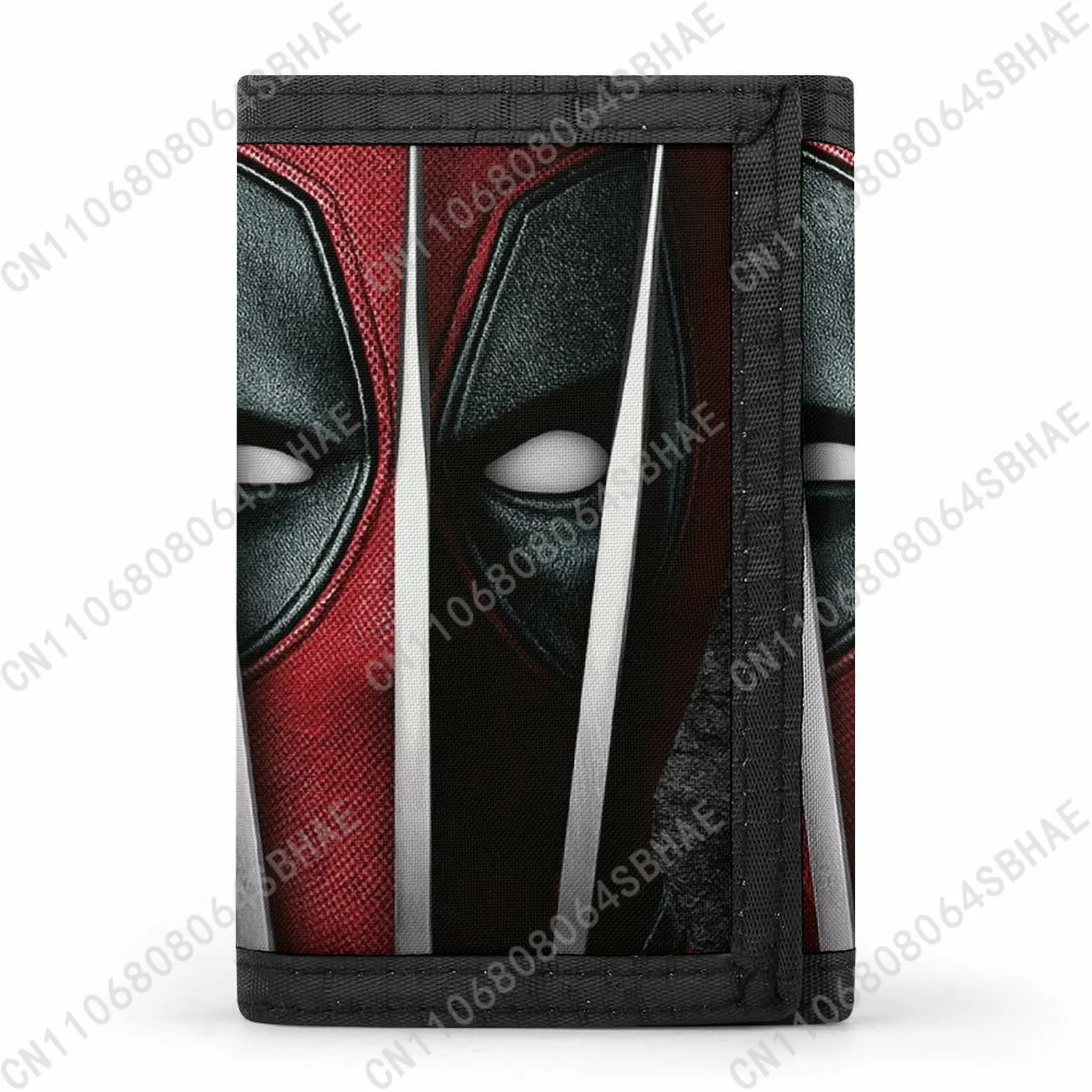 

Marvel Deadpool Tri Fold Wallet Teenage Girls Boys Slim 3 Fold Card Personalized Pattern Purse School Daily Use Cosplay
