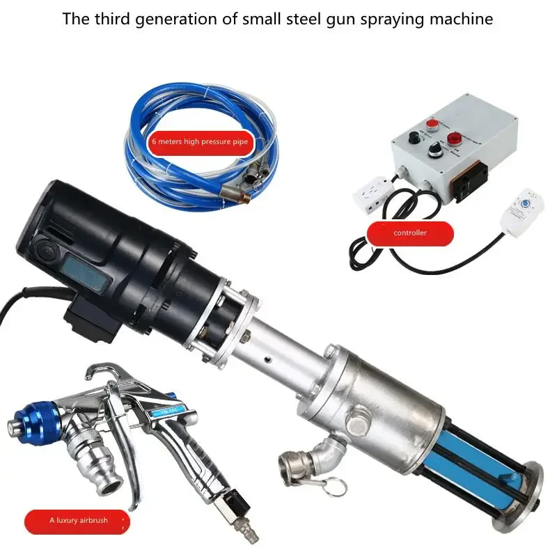 High Pressure Wall Paint Spraying Machine Multifunctional Putty Coating Waterproof Coating Real Stone Paint Spraying Machine