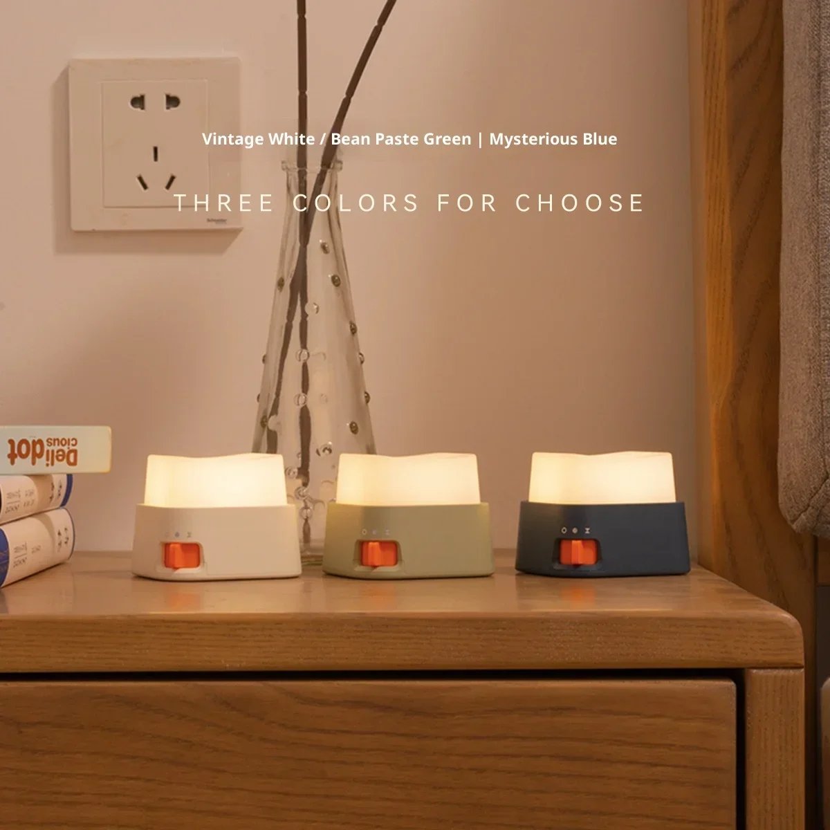 ماكلوك ريترو الإبداع ساعة تنبيه سطح المكتب زخرفة ساعة رقمية USB شحن زر ضوء الليل ملحقات المنزل هدية