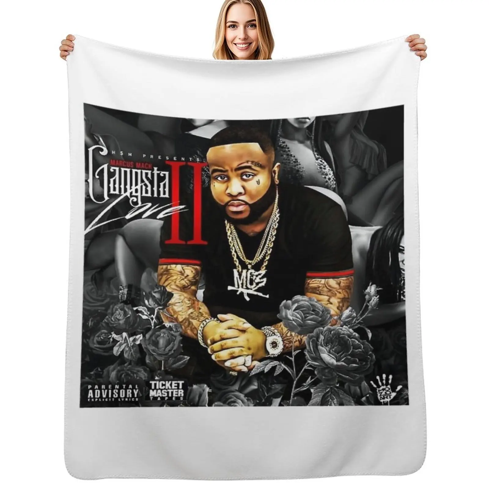 Rapper MO3 RIP Essential Throw Blanket Reusable Durable Soft Blanket for All Seasons