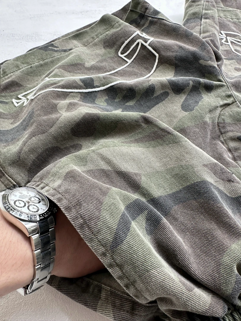 Real Photos Mens Shorts Designer Camo Shorts Priting Cotton Men Women Short Pant Fashion