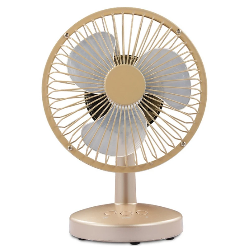 USB Charging Two-Speed Adjustable Electric Fan Desktop Mini Fan Student Dormitory Household USB Fan,