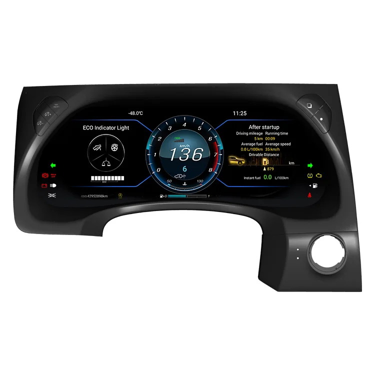 12.3 inch Android Car Led Dashboard  Digital Speedometer for Car Nissan Patrol 216-2019