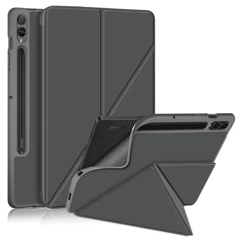 

Y-Fold Cover for Samsung Galaxy Tab S10 Plus 12.4'' Smart Case Pencil Holder Magnetic Funda for Galaxy Tab S10+ SM-X820 SM-X826B